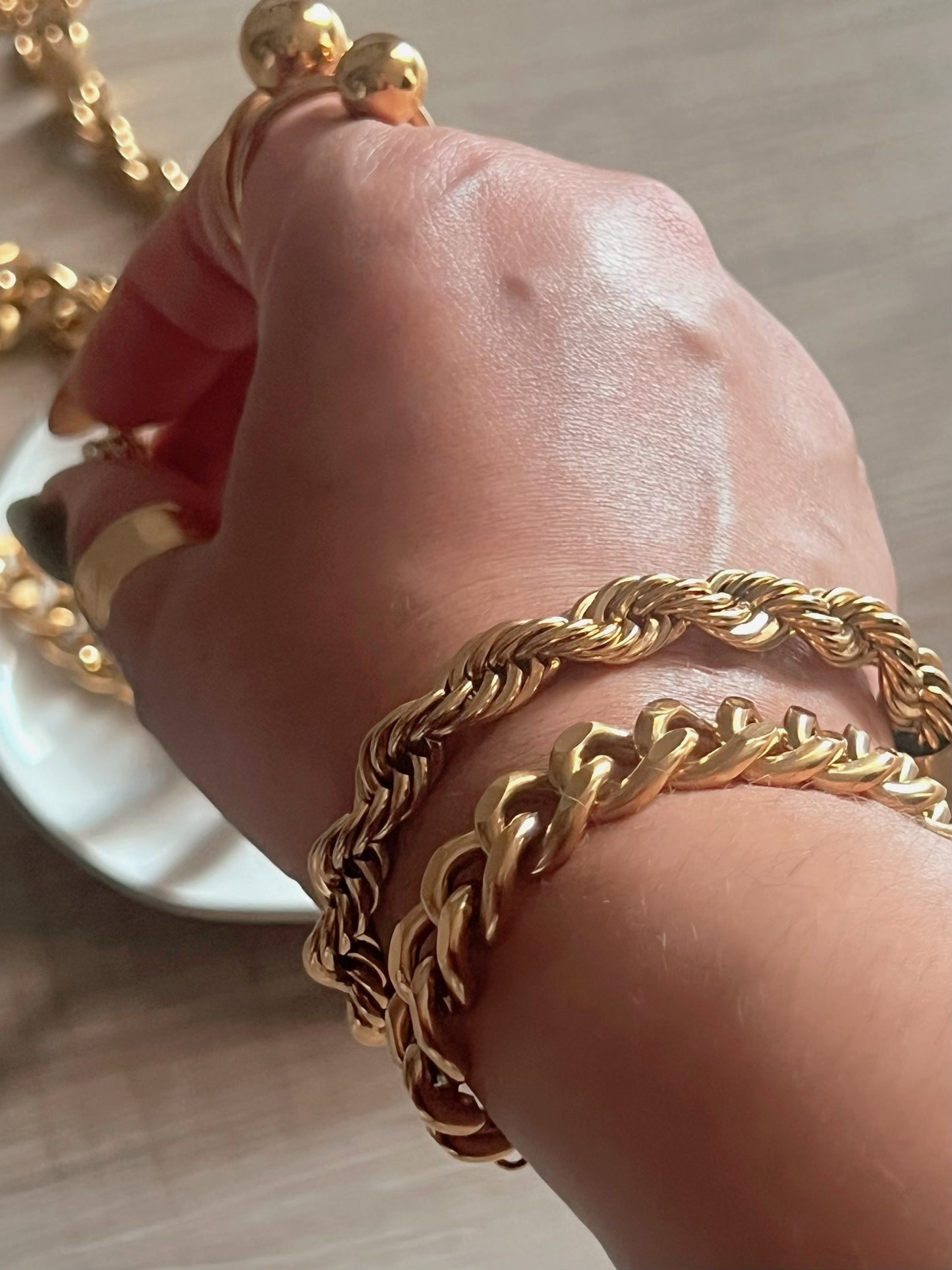 Rico Chunky Rope Bracelet