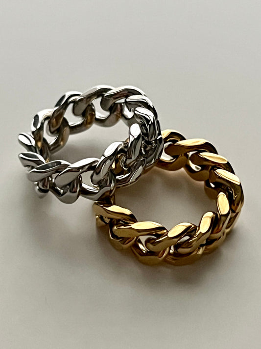 Chunky Cuban Link Ring